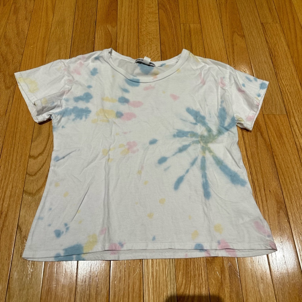 Sub_Urban Riot Multicolored Tie Diy Tee Shirt Size XL